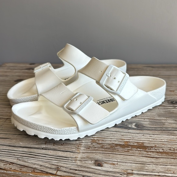 Birkenstock Shoes - Birkenstock White Rubber Size 38/8